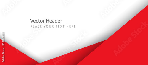 Abstract red waves are flowing on black and white background. red line background curve element. Suit for business, cover, header, wallpaper, corporate, website, flyer