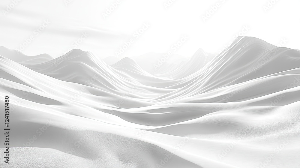 Empty snowbanks field, a Christmas winter vector design. -- Empty snowbanks field, a Christmas winter vector design. --