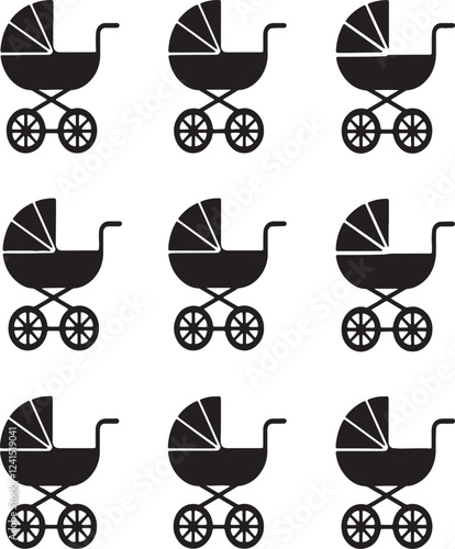 Silhouette Vector icon 