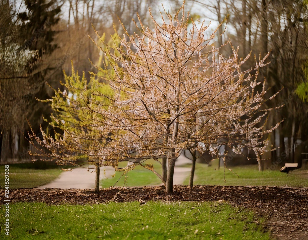 Fototapeta premium Nature's Beauty Collection: Landscapes, Trees, and Idyllic Views