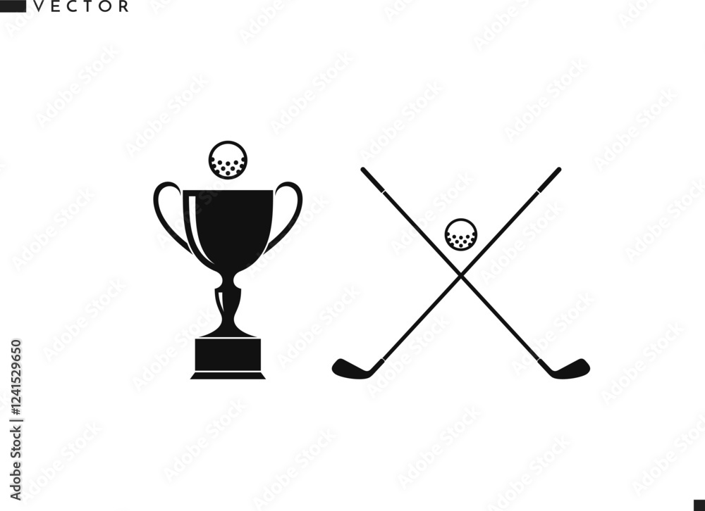 Golf logo vector Golf logo vector