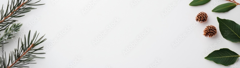 Frosty branches capturing minimalistic winter botanical compositions