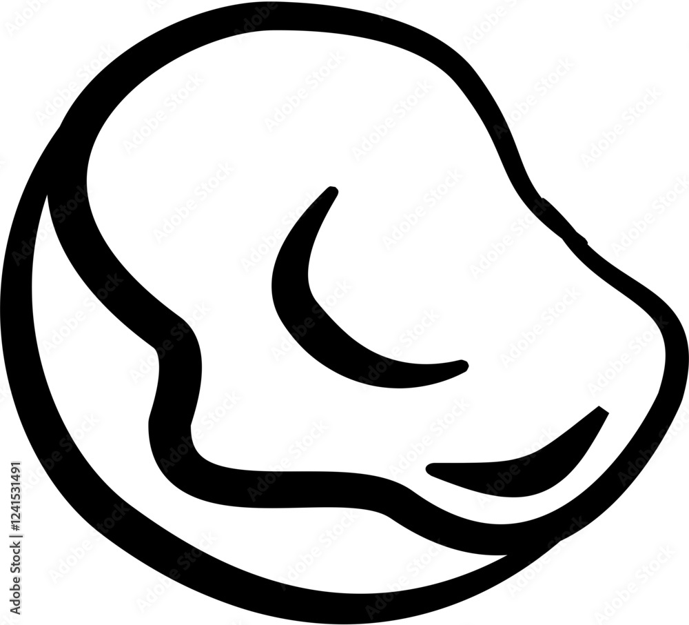 Donut Bakery dessert. Hand drawn vector isolated doodle. Donut Bakery dessert. Hand drawn vector isolated doodle.