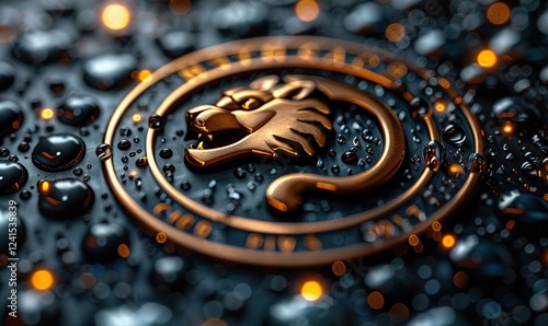 Wallpaper Mural tiger logo design concept animal ideas Torontodigital.ca