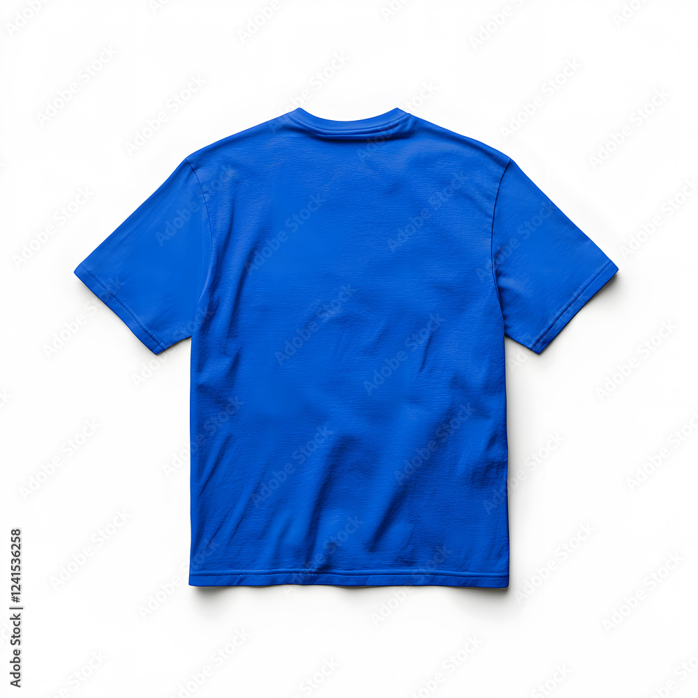 Dark blue t-shirt mock up isolated on white background Dark blue t-shirt mock up isolated on white background