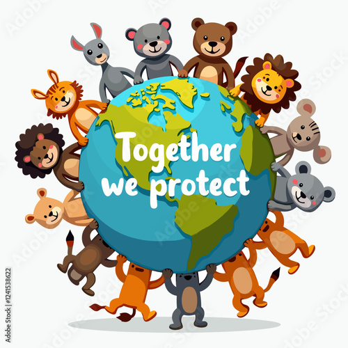 Celebrate Earth Day: A Global Unity of Animals Protecting Our Planet