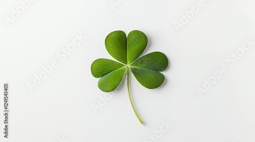 a four leaf clover on a white background 