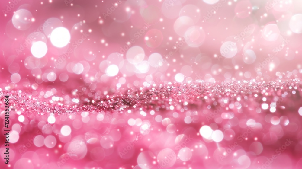 Pink Glitter Sparkle Background: A Festive, Romantic, and Elegant Design Pink Glitter Sparkle Background: A Festive, Romantic, and Elegant Design