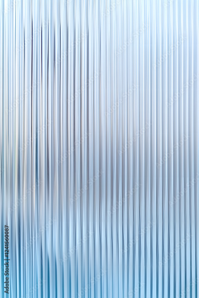Obraz premium Abstract background with reeded ribbed glass effect texture