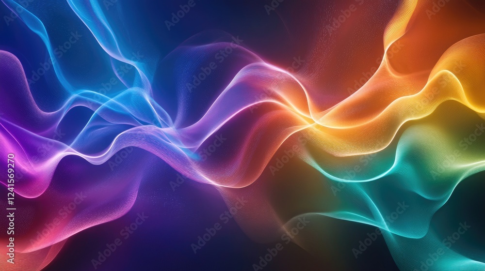 Dynamic color wave motion abstract digital art vibrant background modern design aesthetic view visual concept Dynamic color wave motion abstract digital art vibrant background modern design aesthetic view visual concept
