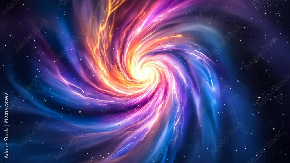 Cosmic Swirl: Vibrant Nebula in Deep Space Cosmic Swirl: Vibrant Nebula in Deep Space