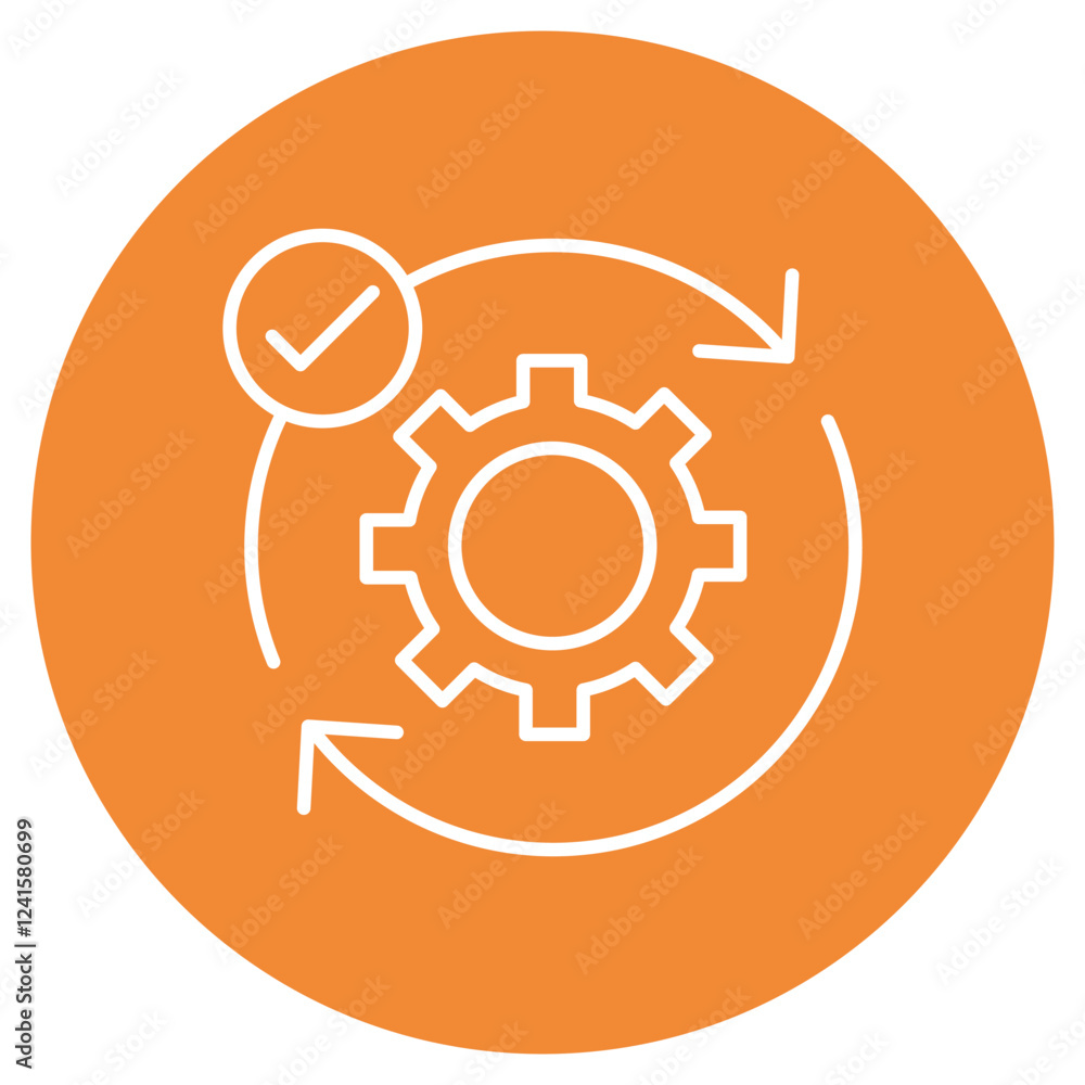 Automation Icon, Revolutionizing Efficiency The Power of Automation, The Future of Work How Automation Transforms Industries, vector Automation Icon, Revolutionizing Efficiency The Power of Automation, The Future of Work How Automation Transforms Industries, vector