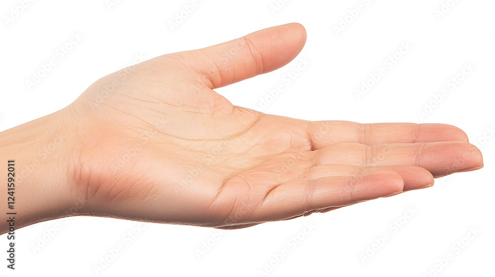 Open Hand, Palm Up, Offering, Receiving Open Hand, Palm Up, Offering, Receiving