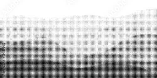 black and white abstract background with halftone dots pattern background