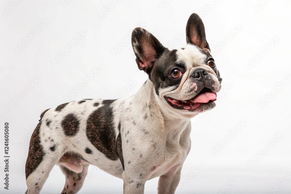 boston terrier dog isolated on white background boston terrier dog isolated on white background