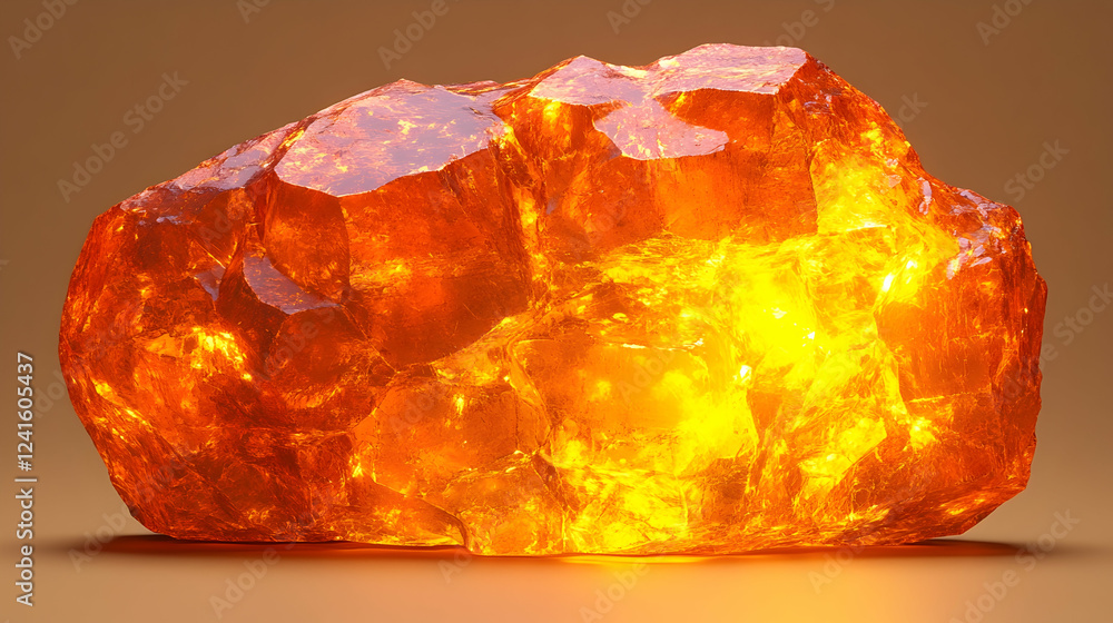 Glowing amber stone, studio shot, geology, mineral, light, background, website Glowing amber stone, studio shot, geology, mineral, light, background, website