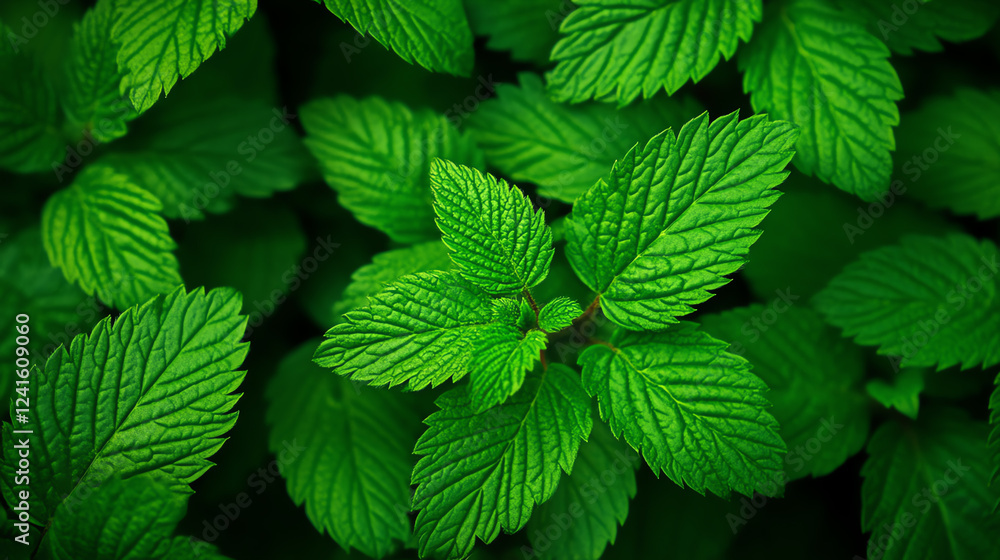 A macro shot of fresh green leaves in soft light, symbolizing health and vitality, bright and natural A macro shot of fresh green leaves in soft light, symbolizing health and vitality, bright and natural