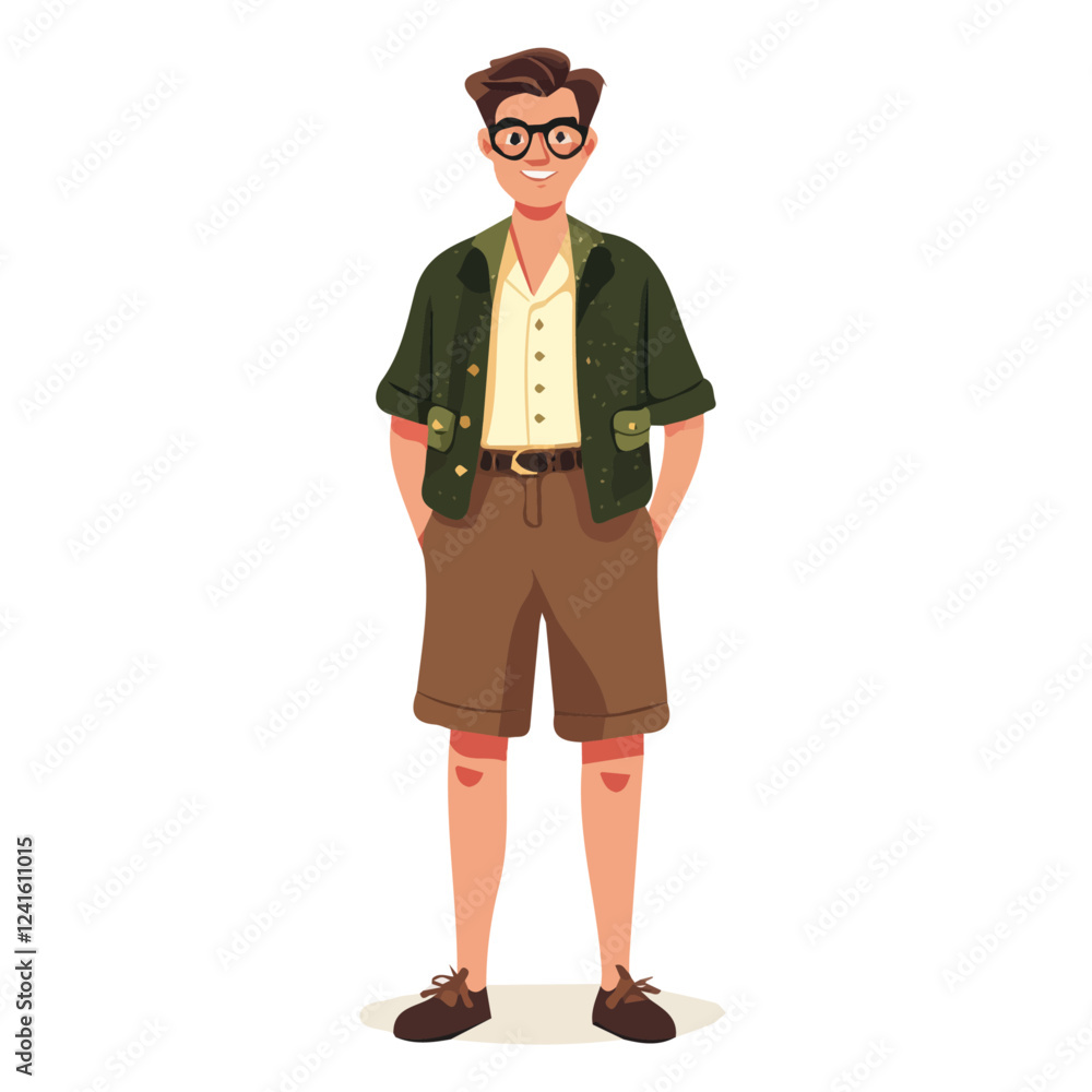 Liechtenstein Man Summer Clothes and Style – A Stylish and Comfortable Vector Illustration for Warm-Weather Fashion
Liechtenstein Man Summer Clothes and Style – A Stylish and Comfortable Vector Illustration for Warm-Weather Fashion