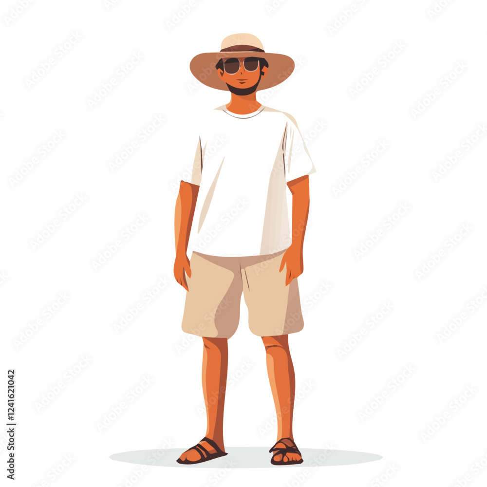 Paraguay Man Summer Clothes and Style – A Stylish and Relaxed Vector Illustration for Trendy Summer Fashion
Paraguay Man Summer Clothes and Style – A Stylish and Relaxed Vector Illustration for Trendy Summer Fashion