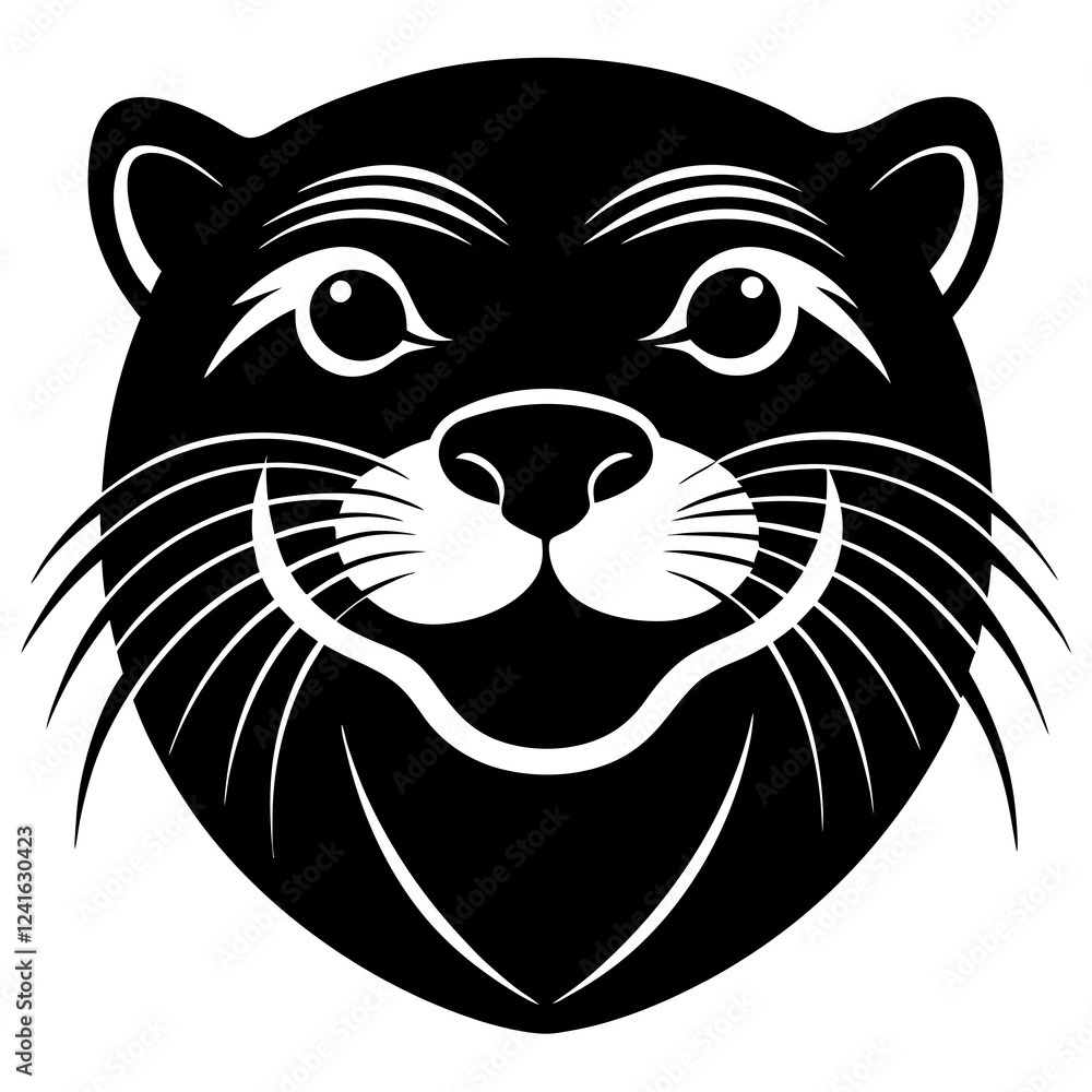 Obraz premium tiger head vector