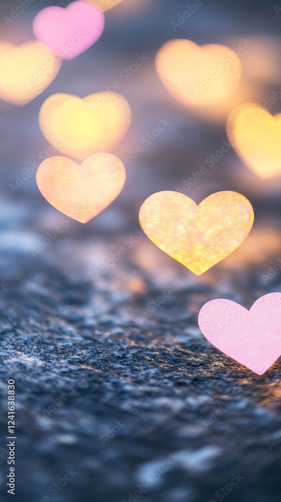 Fototapeta premium Valentine's day background