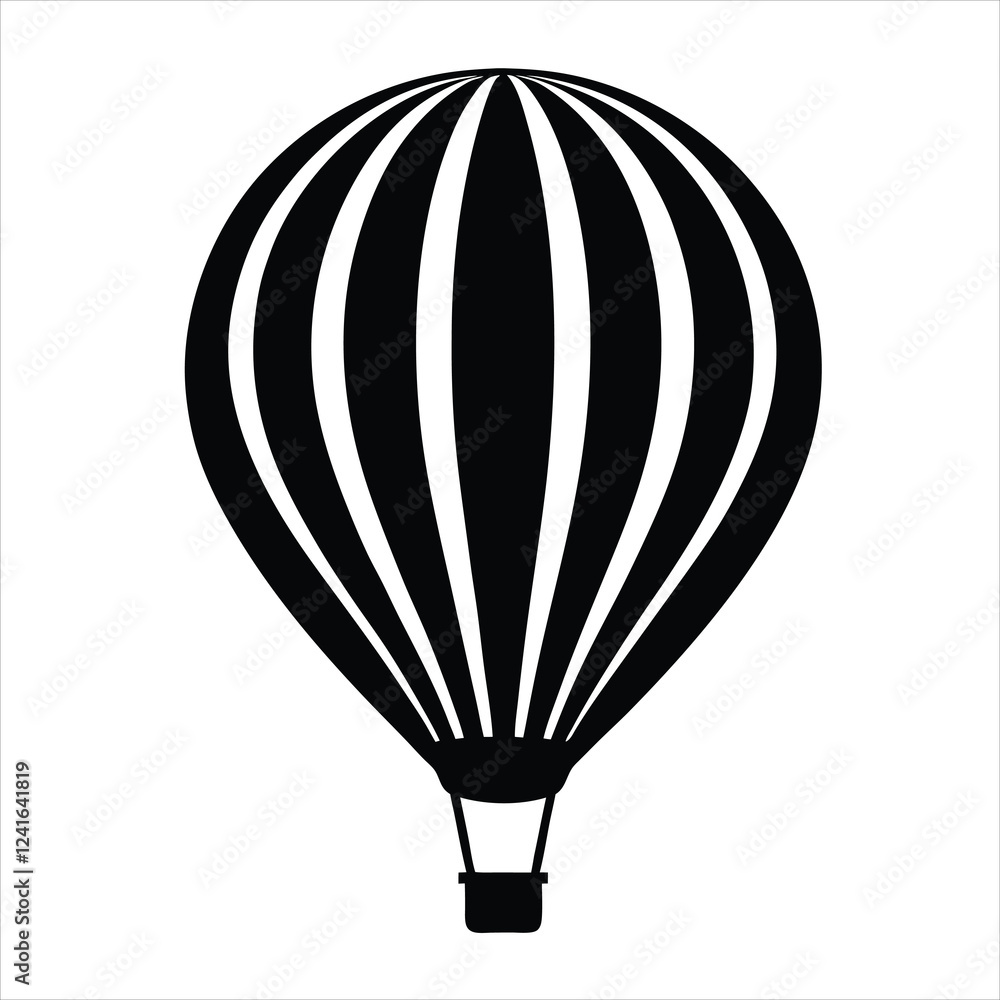 Obraz premium hot air balloon vector illustration