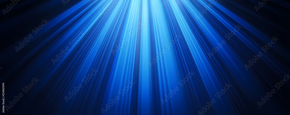 Abyss Blue Background Wallpaper with Vibrant Cobalt Light, Banner Header Abyss Blue Background Wallpaper with Vibrant Cobalt Light, Banner Header