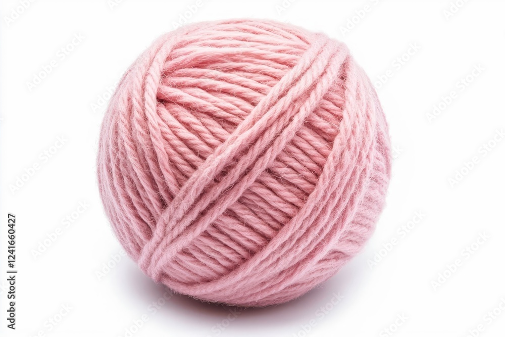 Knitting wool clew, isolated on white background. Knitting wool clew, isolated on white background.