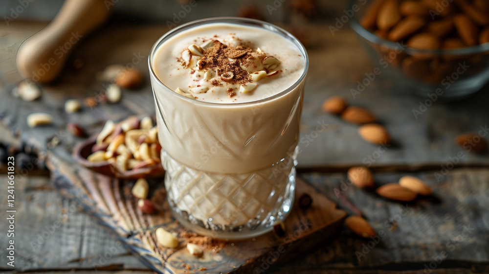 Refreshing Almond Yogurt Drink Refreshing Almond Yogurt Drink