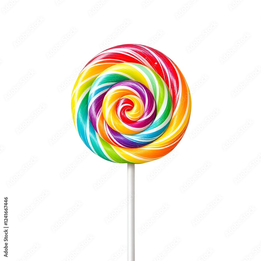 colorful lollipop isolated on white colorful lollipop isolated on white