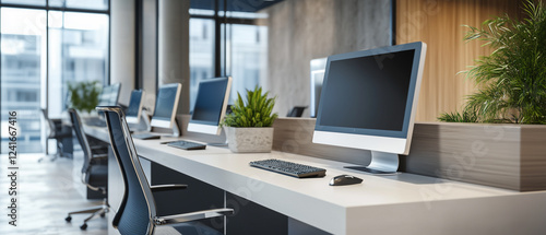Innovative help desk setup with modernized tools and structured layouts-3