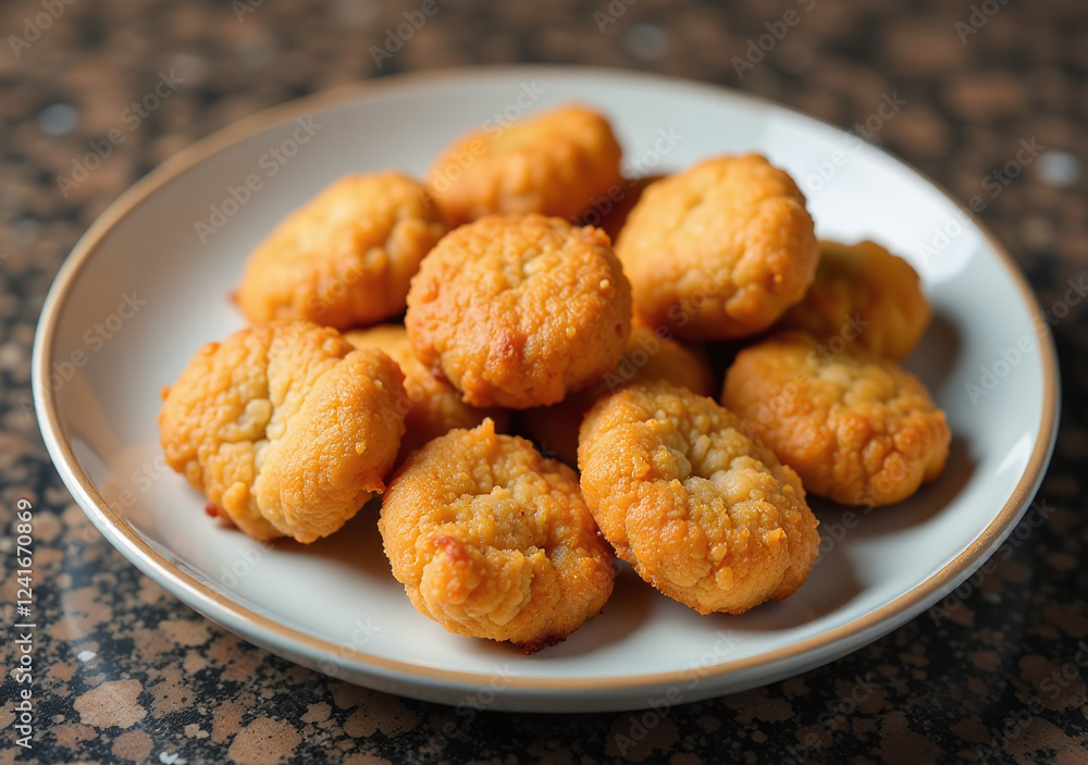 chicken nuggets plate rest granite crispy chicken nuggets plate rest granite crispy