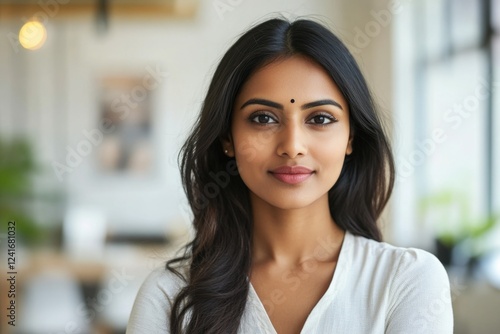 A person wearing a white shirt gazes straight into the lens Free Download A person wearing a white shirt gazes straight into the lens - GFXLoad