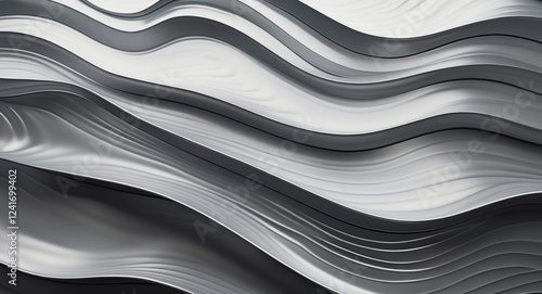 a close up of a metal surface with wavy lines