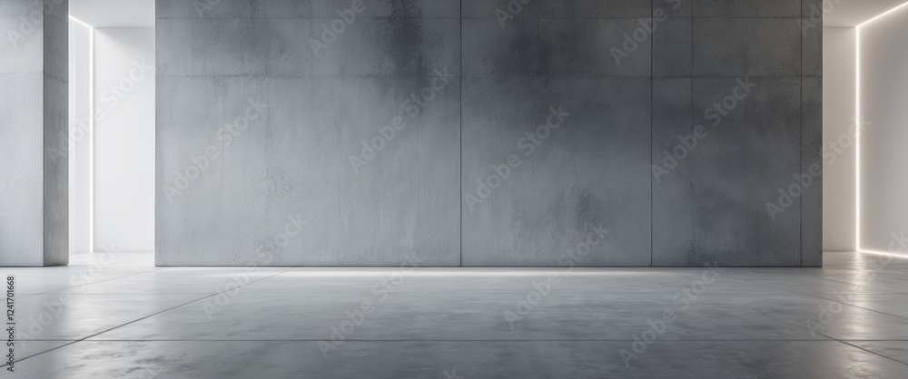 Abstract gray concrete wall background with space for copy concrete floor and empty room for product Abstract gray concrete wall background with space for copy concrete floor and empty room for product