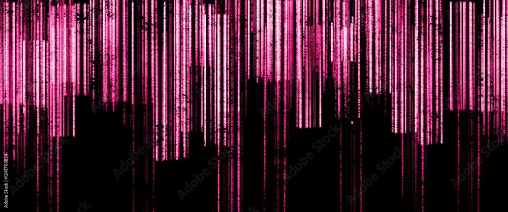 Obraz premium pink background with vertical stripes