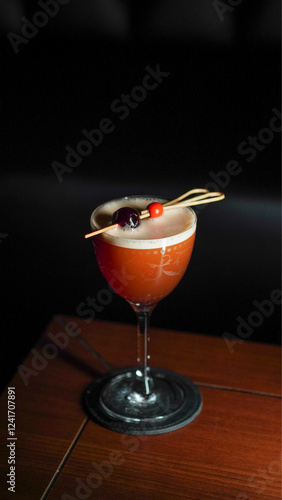cocktail in a bar