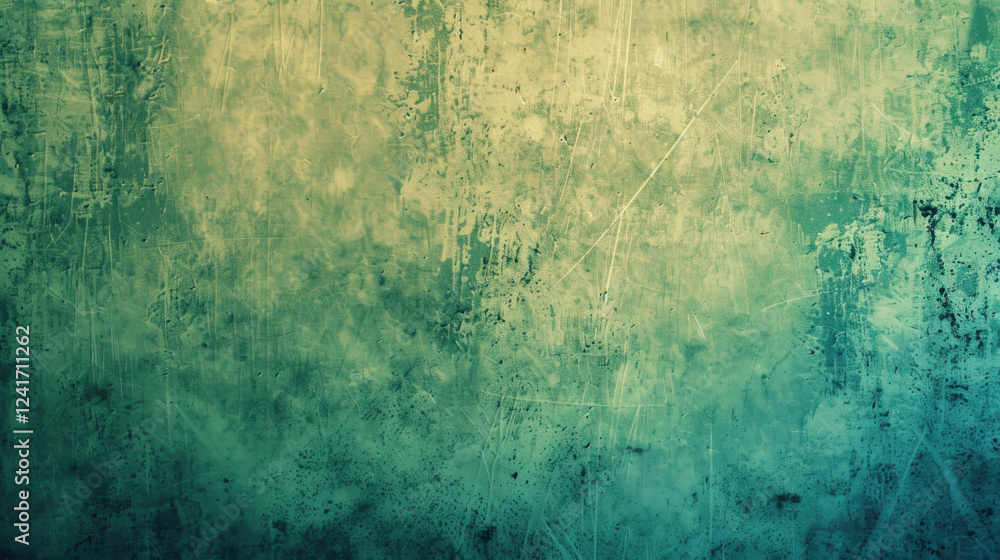 Obraz premium turquoise and green background