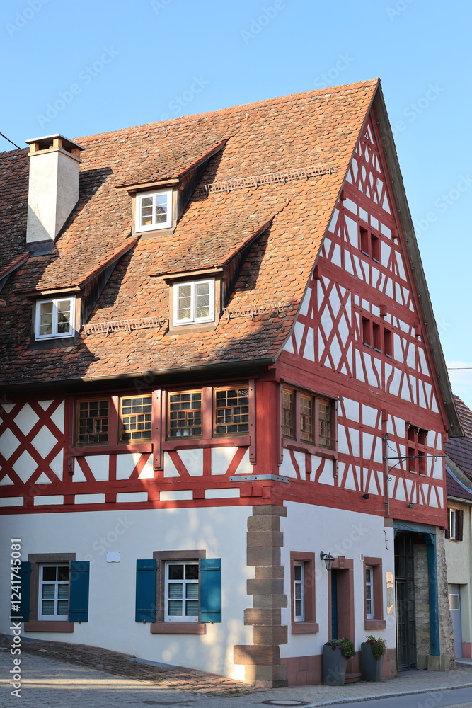 Fototapeta premium Impressionen aus der Gemeinde Empfingen im Schwarzwald