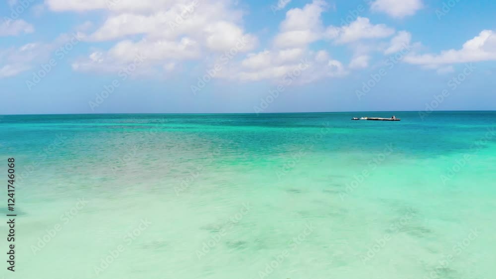 tropical beach with blue sky tropical beach with blue sky