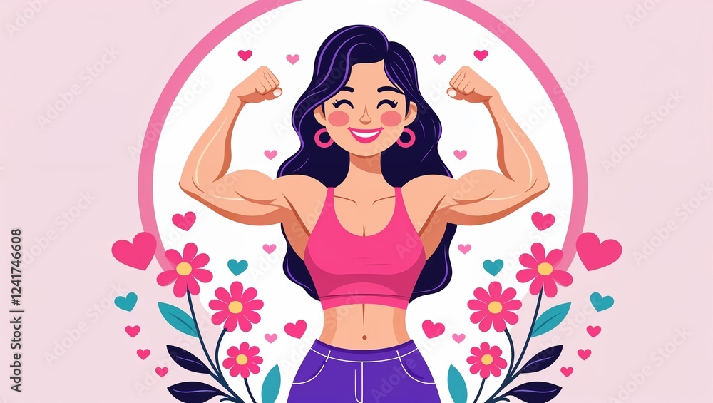 Happy 8 March International Women's Day, successful woman, woman at work, mother's day, diversity, feminism, beauty of women, strong woman Happy 8 March International Women's Day, successful woman, woman at work, mother's day, diversity, feminism, beauty of women, strong woman