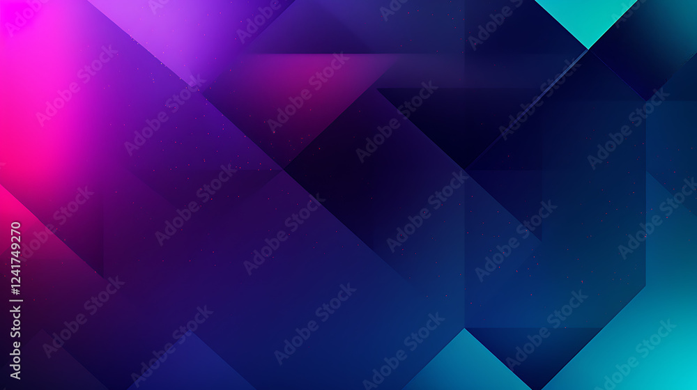 A blue and purple background with a lot of shapes A blue and purple background with a lot of shapes