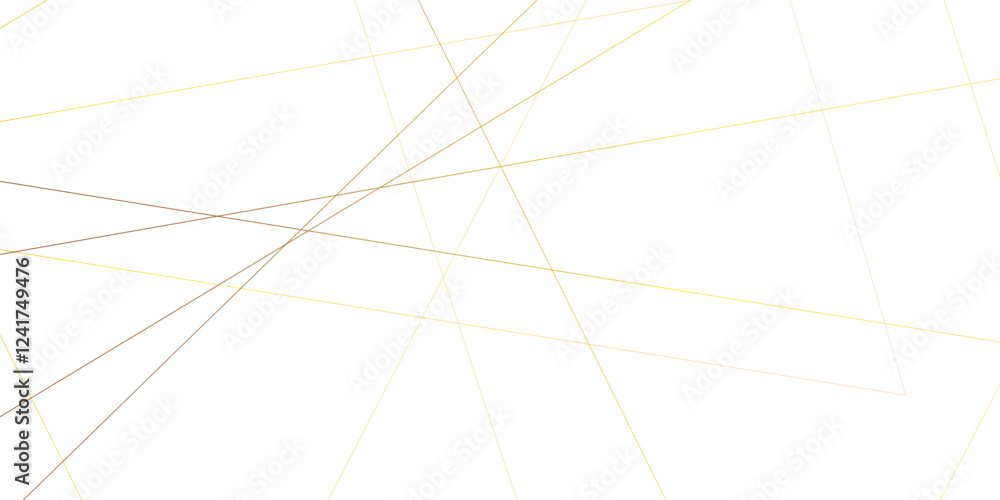 Abstract luxury seamless premium shiny golden random chaotic square and triangle lines on transparent background. Vector, illustration Abstract luxury seamless premium shiny golden random chaotic square and triangle lines on transparent background. Vector, illustration