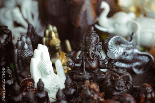 Ganesha, Buddha and other souvenirs from Thailand photo