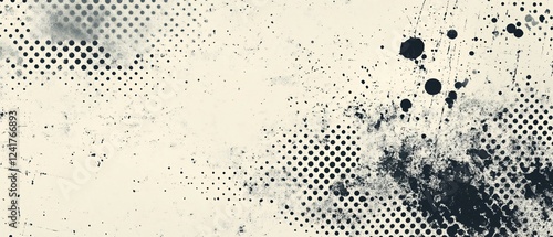 Wallpaper Mural Abstract Grunge Background With Dots And Splatter Torontodigital.ca