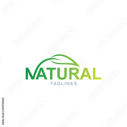 Natural and organic logo
