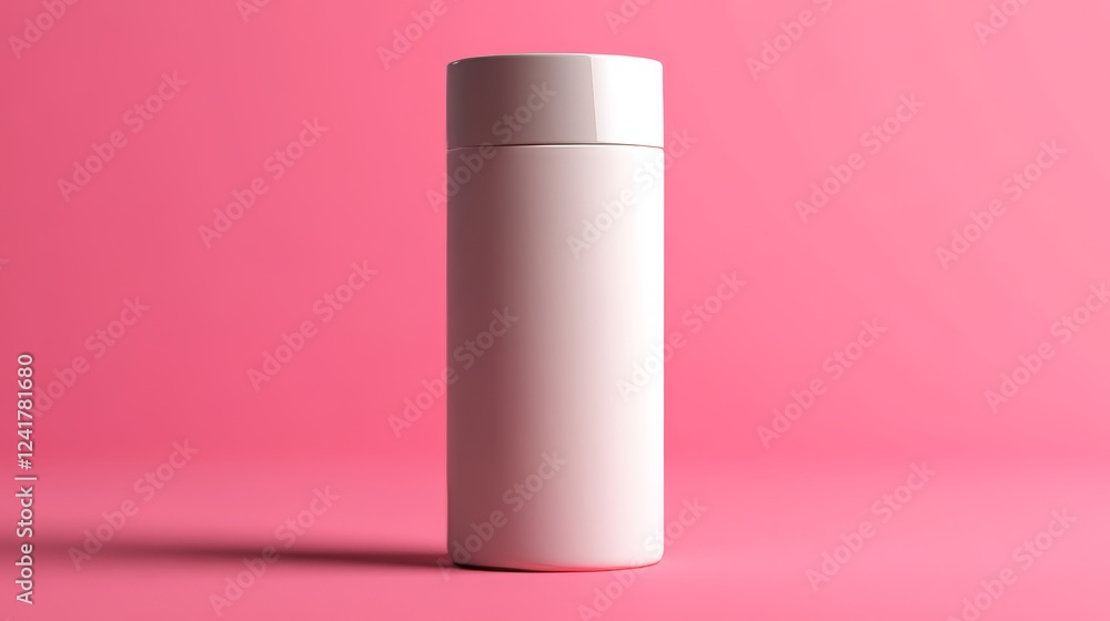 High-Resolution AI Photo of Glossy White Deodorant Stick Packaging High-Resolution AI Photo of Glossy White Deodorant Stick Packaging