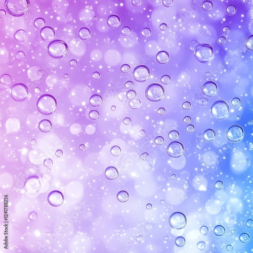 Wallpaper Mural Abstract background with water drops and stars. Vector illustration. Eps 10. Torontodigital.ca