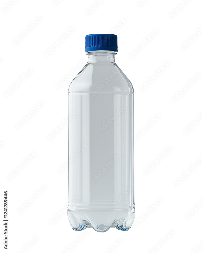 plastic water bottle for mock up isolated on png transparent background generate ai plastic water bottle for mock up isolated on png transparent background generate ai