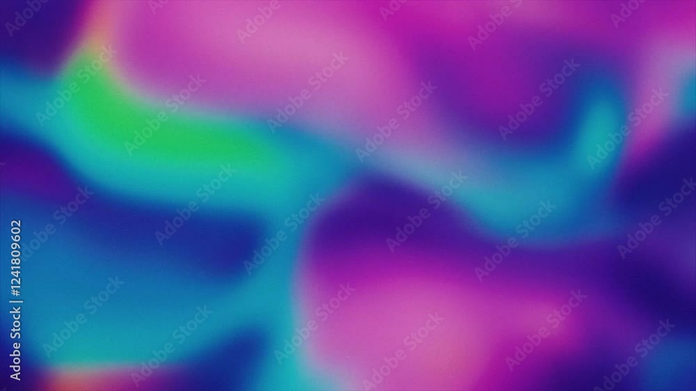 Abstract background with noise and grain effects, featuring soft transitions of pink, purple, blue, green, and other hues, creating blurred spots and smooth gradient flows, evoking a tranquil and arti Abstract background with noise and grain effects, featuring soft transitions of pink, purple, blue, green, and other hues, creating blurred spots and smooth gradient flows, evoking a tranquil and arti